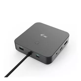 I-tec USB-C HDMI + Stație de andocare DP duală cu livrare de energie 100 W + încărcător universal i-tec 112 W
