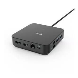 I-tec USB-C HDMI + Stație de andocare DP duală cu livrare de energie 100 W + încărcător universal i-tec 112 W