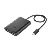 Adaptor video DP I-tec USB-C Dual 4K/60Hz (singure 8K/30Hz)