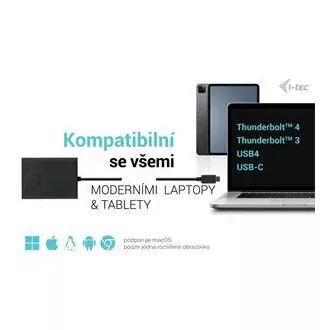 Adaptor video HDMI I-tec USB-C Dual 4K/60Hz (singure 8K/30Hz) Adaptor video HDMI I-tec USB-C Dual 4K/60Hz (singure 8K/30Hz)