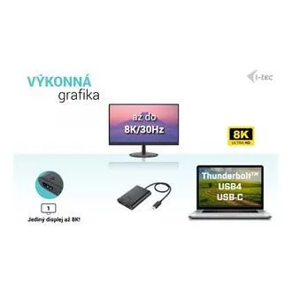Adaptor video HDMI I-tec USB-C Dual 4K/60Hz (singure 8K/30Hz) Adaptor video HDMI I-tec USB-C Dual 4K/60Hz (singure 8K/30Hz)