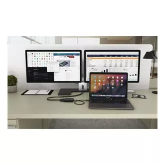 Adaptor video HDMI I-tec USB-C Dual 4K/60Hz (singure 8K/30Hz) Adaptor video HDMI I-tec USB-C Dual 4K/60Hz (singure 8K/30Hz)