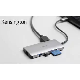KENSINGTON Stație de andocare mobilă UH1400P USB-C® 8-în-1