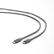 Cablu GEMBIRD CABLEXPERT Cablu USB 3.1 tip C la tip C (CM/CM), 1 m, date, negru