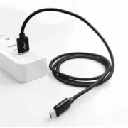 Cablu Crono USB 2.0/ USB A masculin - microUSB masculin, 1,0 m, negru premium