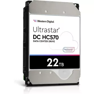 HDD WD Ultrastar® 22TB (WUH722222ALE6L4) DC HC570 3.5in 26.1MM 512MB 7200RPM SATA ULTRA 512E SE NP3