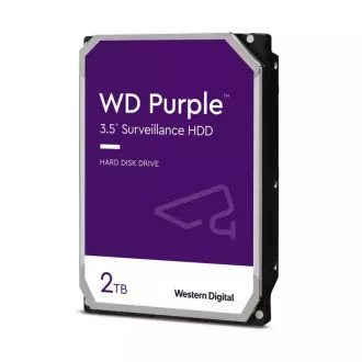 WD PURPLE WD23PURZ 2TB SATA/600 256MB cache, zgomot redus, CMR