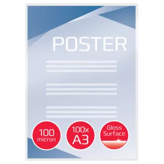 GBC Buzunare de plastifiere A3 100 mic (100)