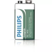 Baterie Philips 9V LongLife clorură de zinc - 1buc