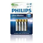 Baterie Philips AAA ExtremeLife+, alcalină - 4 buc