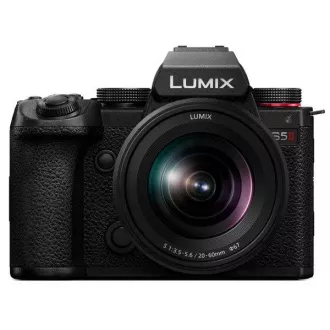 Panasonic Lumix DC-S5 Mark II + Lumix S 20-60 mm f/3.5-5.6 Macro OIS 24.2 Mpx, negru Panasonic Lumix DC-S5 Mark II + Lumix S 20-60 mm f/3.5-5.6 Macro OIS 24.2 Mpx, negru