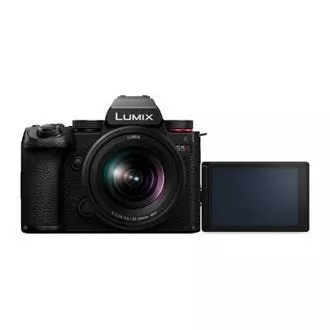 Panasonic Lumix DC-S5 Mark II + Lumix S 20-60 mm f/3.5-5.6 Macro OIS 24.2 Mpx, negru Panasonic Lumix DC-S5 Mark II + Lumix S 20-60 mm f/3.5-5.6 Macro OIS 24.2 Mpx, negru