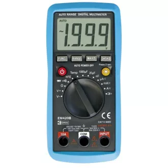 Multimetru Emos EM420B, gama auto
