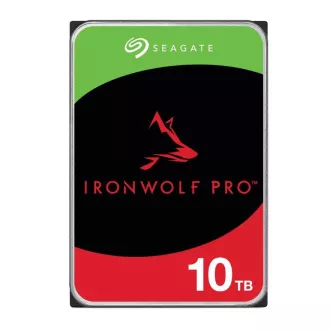 Seagate IronWolf PRO, HDD NAS, 10 TB, 3,5", SATA III, 256 MB cache, 7.200 RPM