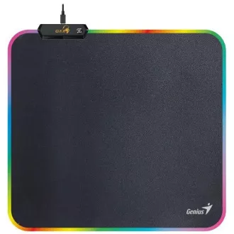 Genius GX GAMING GX-Pad 260S RGB Mouse pad, gaming, 260×240×3mm, iluminare din spate RGB, USB, negru