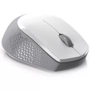 Genius NX-8000S BT, mouse, fără fir, 1200DPI, 3 butoane, Bluetooth, USB 2,4 GHz, alb-gri