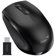 Genius NX-8006S Type-C, mouse, wireless, optic, 1200DPI, 3 butoane, USB-C, negru