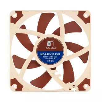 Noctua NF-A12x15-FLX, 120x120x15 mm, 3 pini, 1850 RPM