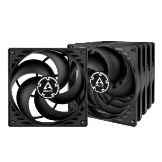 Arctic P14, 140x140x25 mm, set de 5 ventilatoare, negru, 3 pini