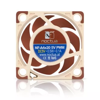 Noctua NF-A4x20 5V PWM, 40x40x20mm, 4-pini, 5000 RPM