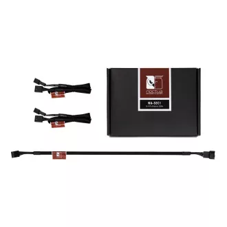 Cabluri prelungitoare Noctua NA-SEC1 cu 4 pini - set de 3 cabluri prelungitoare pentru ventilatoare Cabluri prelungitoare Noctua NA-SEC1 cu 4 pini - set de 3 cabluri prelungitoare pentru ventilatoare