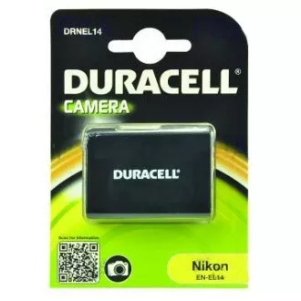 Acumulator DURACELL - DRNEL14 pentru Nikon EN-EL14, negru, 950 mAh, 7,4 V