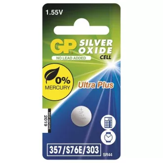 GP 357F1 Ultra Plus (SR44, 11,6 x 5,4 mm) - 1 buc