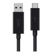 Cablu Belkin USB-C/USB-A 3.1, 0,9 m, negru
