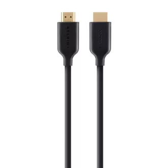 Cablu Belkin HDMI HighSpeed 3D cu Ethernet, 4K, placat cu aur - 1m