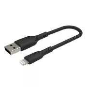 Cablu Belkin BOOST CHARGE™ Lightning/USB-A, 15 cm, negru