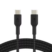 Cablu Belkin BOOST CHARGE™ USB-C/USB-C, 1 m, negru - rezistent