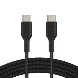 Cablu Belkin BOOST CHARGE™ USB-C/USB-C, 1 m, negru - rezistent