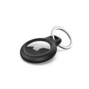 Husă securizată Belkin AirTag cu breloc - neagră