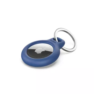 Husă securizată Belkin AirTag cu breloc - albastru