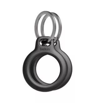 Husă securizată Belkin AirTag cu breloc - negru - pachet de 2 Husă securizată Belkin AirTag cu breloc - negru - pachet de 2