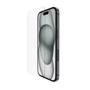 Sticlă de protecție antimicrobiană Belkin SCREENFORCE™ UltraGlass2 pentru iPhone 16 / 15 / 14 Pro