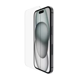 Sticlă de protecție antimicrobiană Belkin SCREENFORCE™ UltraGlass2 pentru iPhone 16 / 15 / 14 Pro