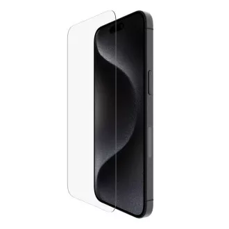 Sticlă de protecție antimicrobiană Belkin SCREENFORCE™ UltraGlass2 pentru iPhone 15 Pro Max
