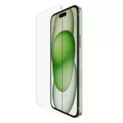 Sticlă de protecție antimicrobiană SCREENFORCE™ TemperedGlass de Belkin pentru iPhone 16 Plus / 15 Plus / 14 Pro Max