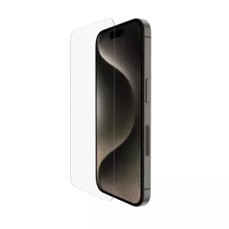 Sticlă de protecție antimicrobiană SCREENFORCE™ TemperedGlass Belkin pentru iPhone iPhone 15 Pro