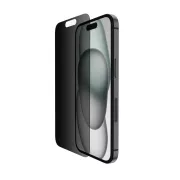 Sticlă de protecție antimicrobiană pentru confidențialitate SCREENFORCE™ TemperedGlass de Belkin pentru iPhone 15 / 14 Pro