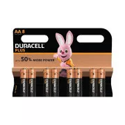 Duracell MN1500B8 Duracell Plus AA Pachet de 8 AA