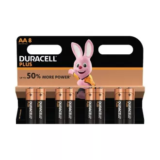 Duracell MN1500B8 Duracell Plus AA Pachet de 8 AA
