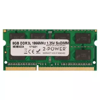 2-Putere 8GB PC3L-14900S 1866MHz DDR3 CL13 1.35V SoDIMM 2Rx8 1.35V (GARANȚIE PE VIAȚA) 2-Putere 8GB PC3L-14900S 1866MHz DDR3 CL13 1.35V SoDIMM 2Rx8 1.35V (GARANȚIE PE VIAȚA)