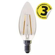 Emos LED bec cu lumânare, 2W/18W E14, WW  alb cald , 170 lm, Vintage, F