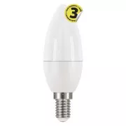 Emos LED bec cu lumânare, 6W/40W E14, CW alb rece, 470 lm, Classic A