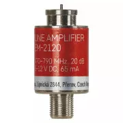 Emos AMP-20, amplificator DVB-T2/T, 20 dB