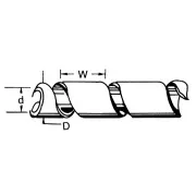 Fixapart SWB KS-19BLACK - Manșoane de cablu 100 mm 10,0 m, negre