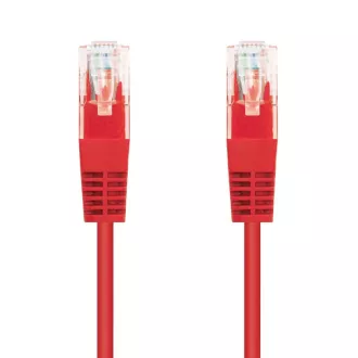 C-TECH Cablu patchcord Cat5e, UTP, roșu, 3m