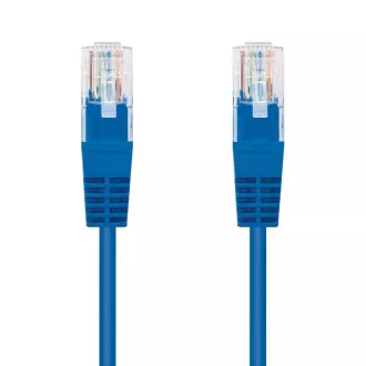 C-TECH Cablu patchcord Cat5e, UTP, albastru, 2m